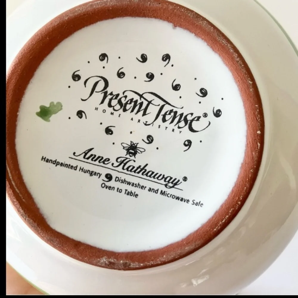 Present Tense Home Artistry Anne Hathaway Palm Leaf Sugar Bowl